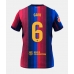 Maillot de foot Barcelona Paez Gavi #6 Domicile vêtements 2026-27 Manches Courtes